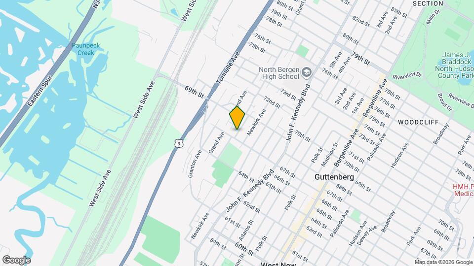 6709 Meadowview Ave, Unit 1 Map and Location Details