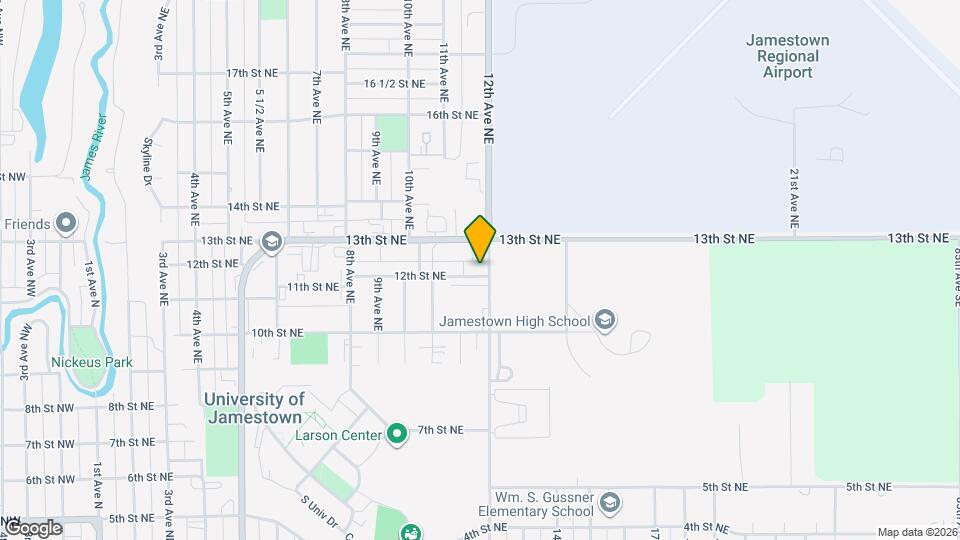 1115 12th St NE Map and Location Details