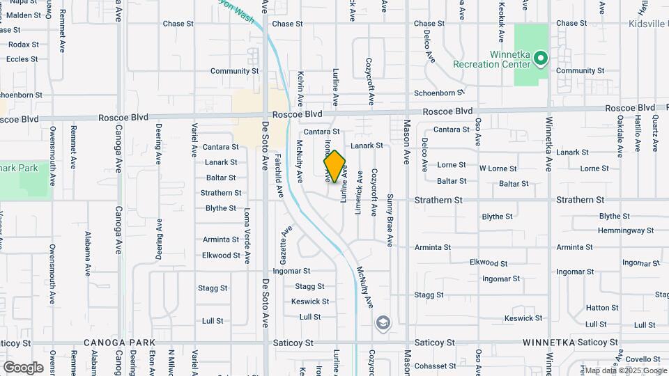 8026 Irondale Ave Map and Location Details