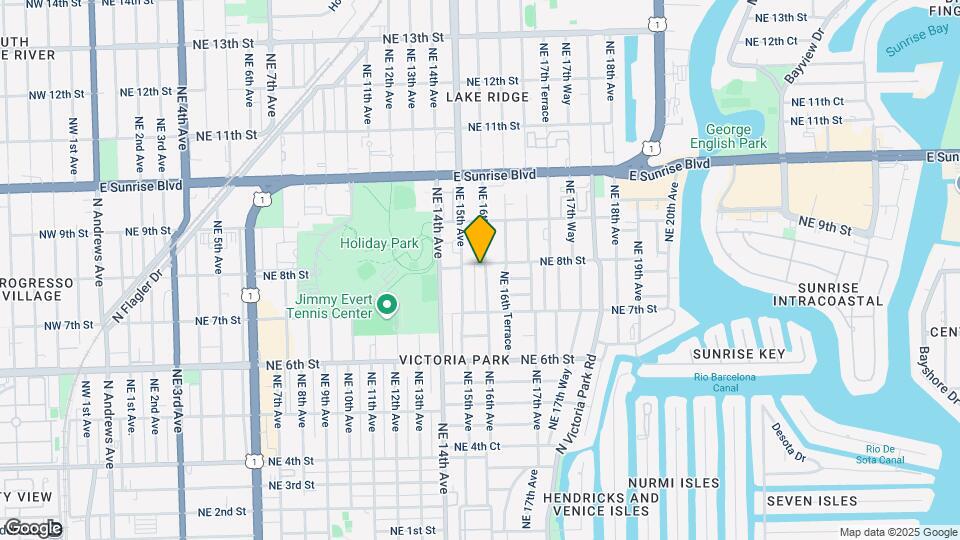 749 N 16th Ave Map and Location Details