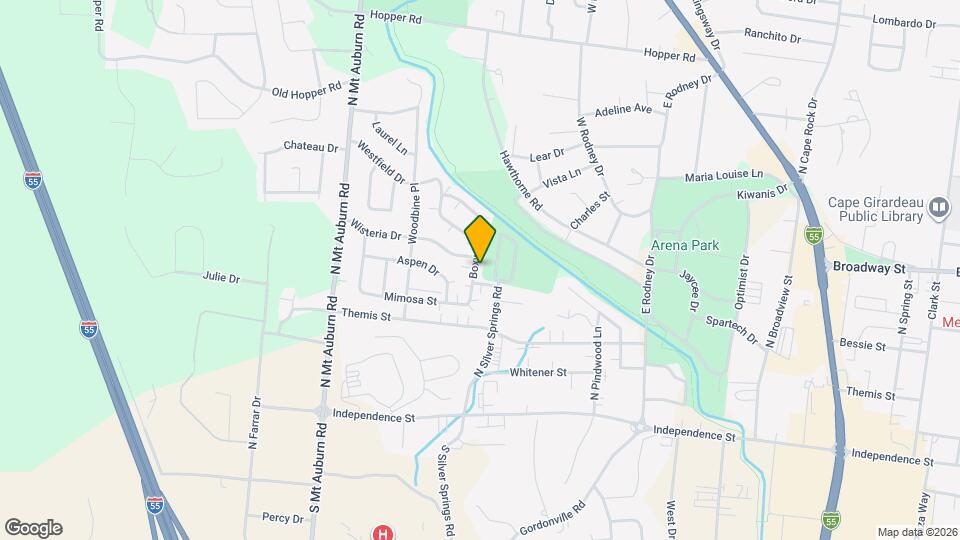 602 Boxwood Dr Map and Location Details