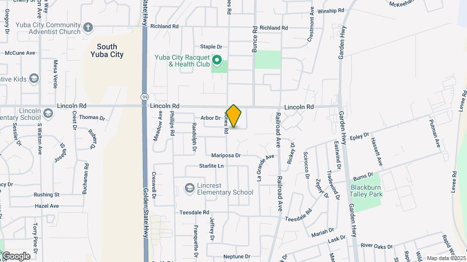 1090 Gilliland Dr Map and Location Details