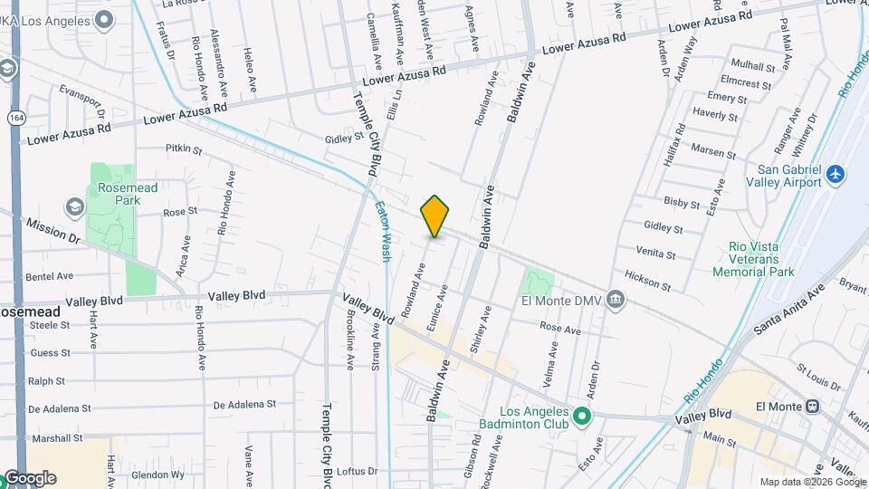 4146 Rowland Ave Mapa y Detalles de la Ubicación