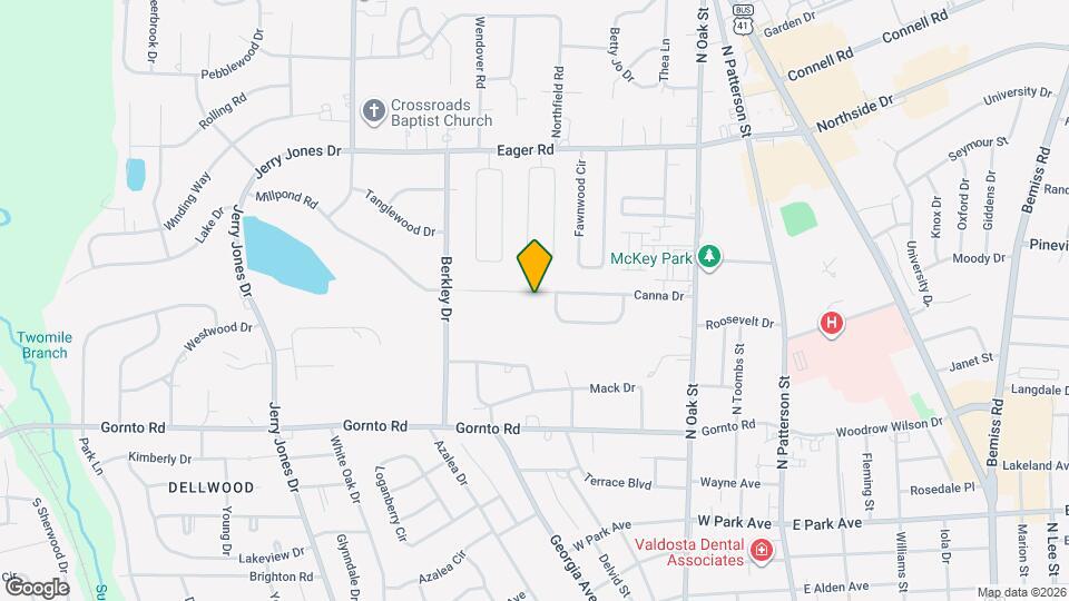 407 Canna Dr Map and Location Details