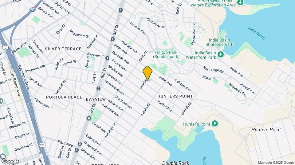 1390 Revere Ave Map and Location Details
