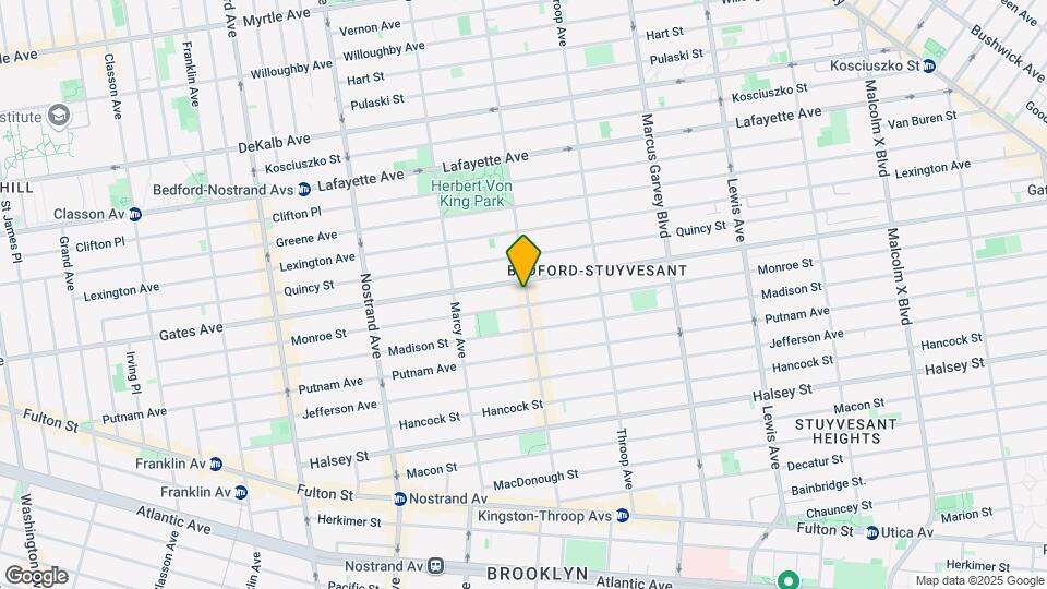 328 Tompkins Ave Map and Location Details