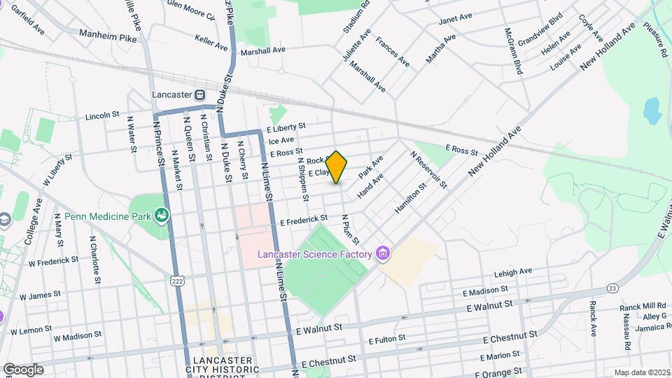 351 E New St Map and Location Details