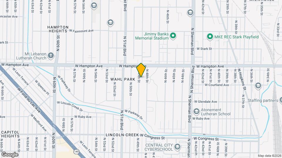 4722 N 49th St Mapa y Detalles de la Ubicación