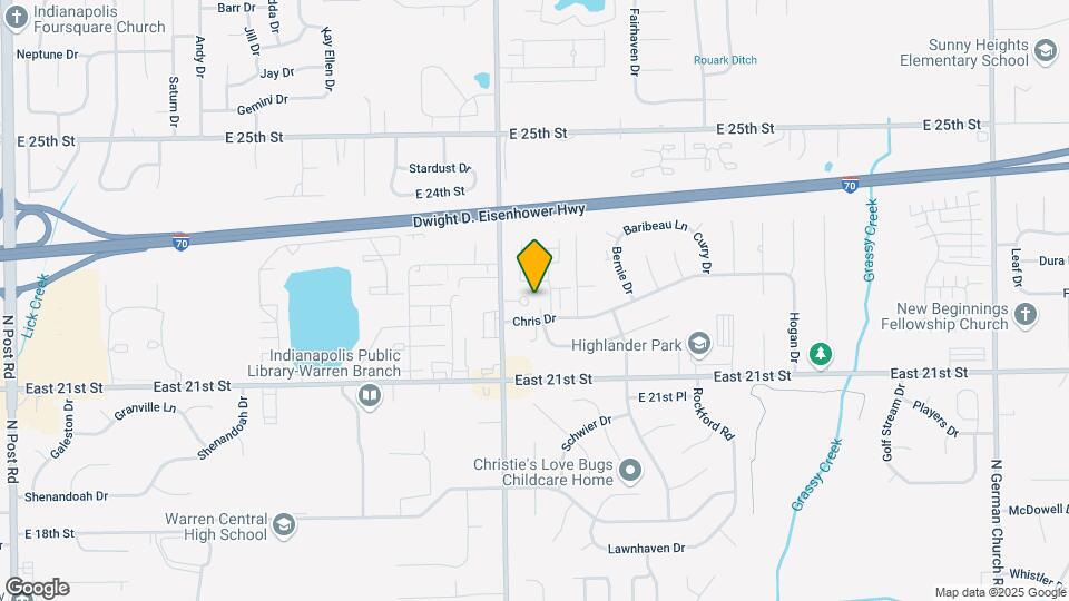 10049 Hawkins Ct Map and Location Details