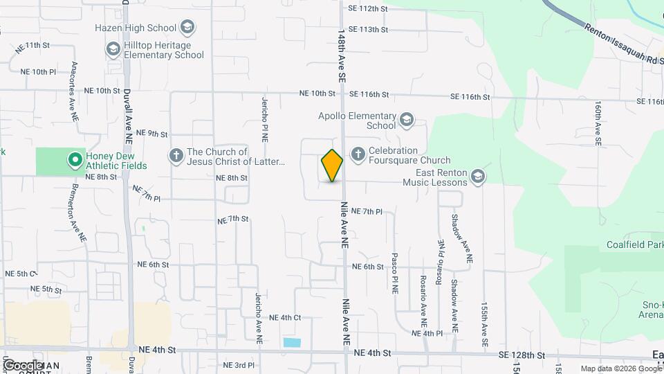 5619 NE 8th St Map and Location Details