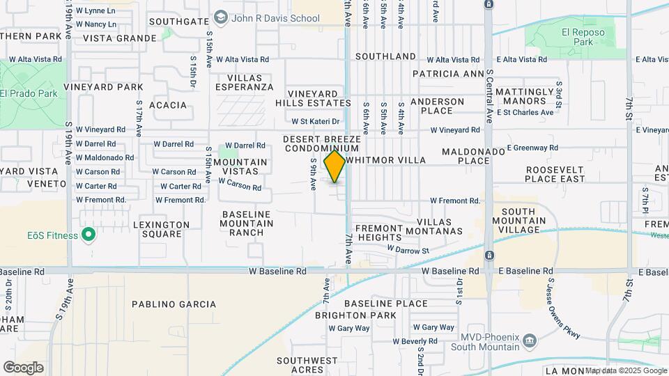 7104 S 7th Ln Map and Location Details