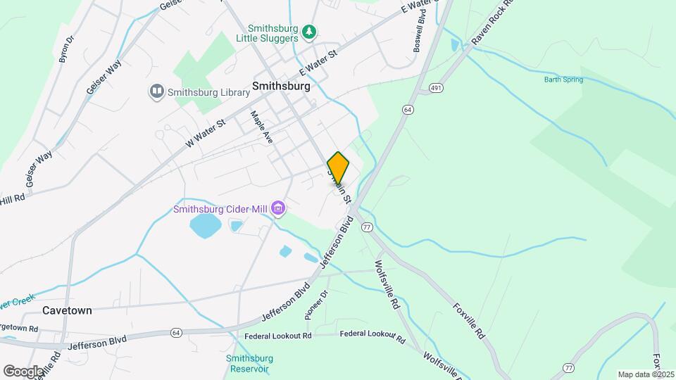 12 S Main St Map and Location Details