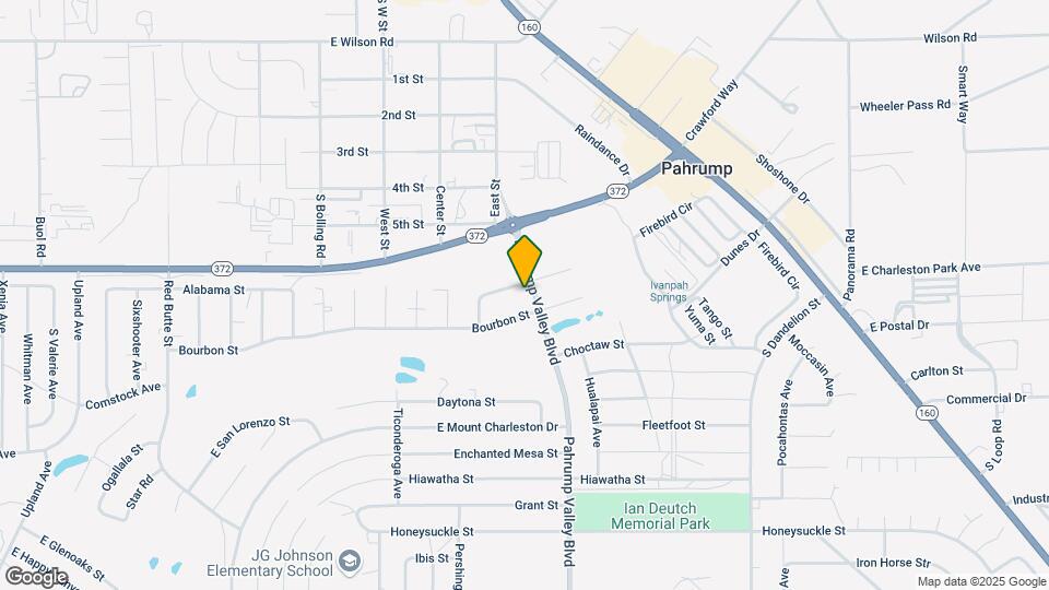 1020 Pahrump Valley Blvd Map and Location Details