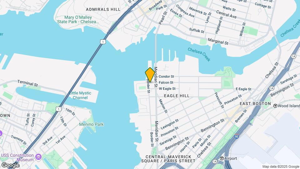 425 Border St Map and Location Details
