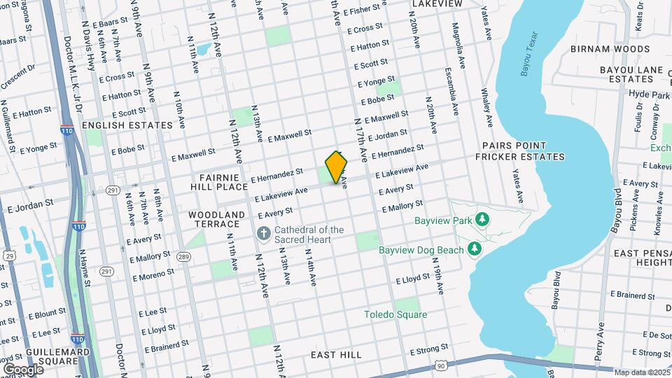 1515 Lakeview Ave Map and Location Details