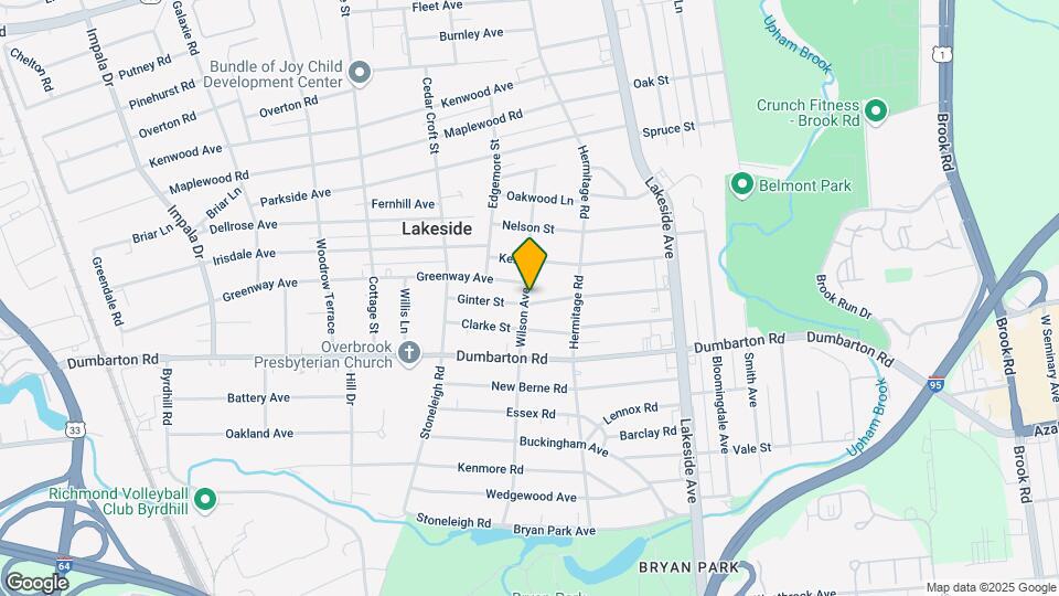 2218 Ginter St Map and Location Details