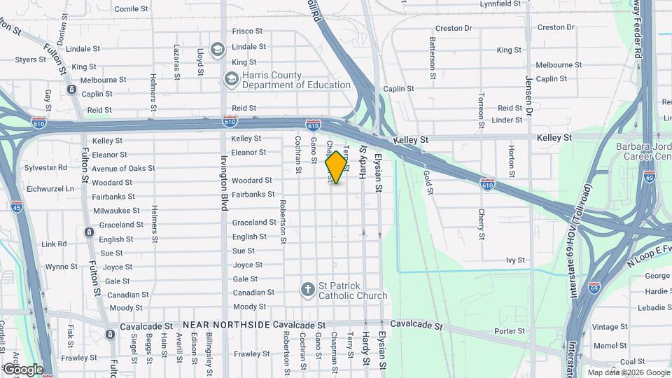 5604 Chapman St Map and Location Details