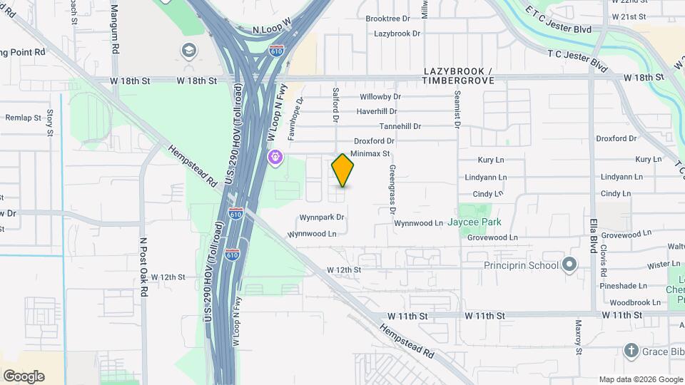2502 Eason Ln Mapa y Detalles de la Ubicación