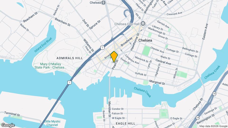 66 Pearl St Map and Location Details