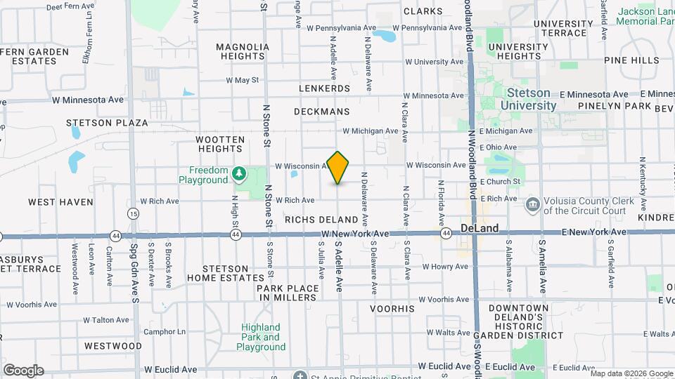 223 N Adelle Ave Mapa y Detalles de la Ubicación