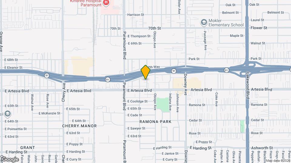 6645 Hammond Ave Mapa y Detalles de la Ubicación
