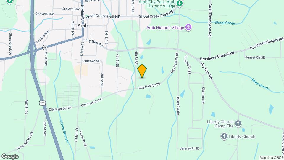 320 Jordan Ln SE Map and Location Details