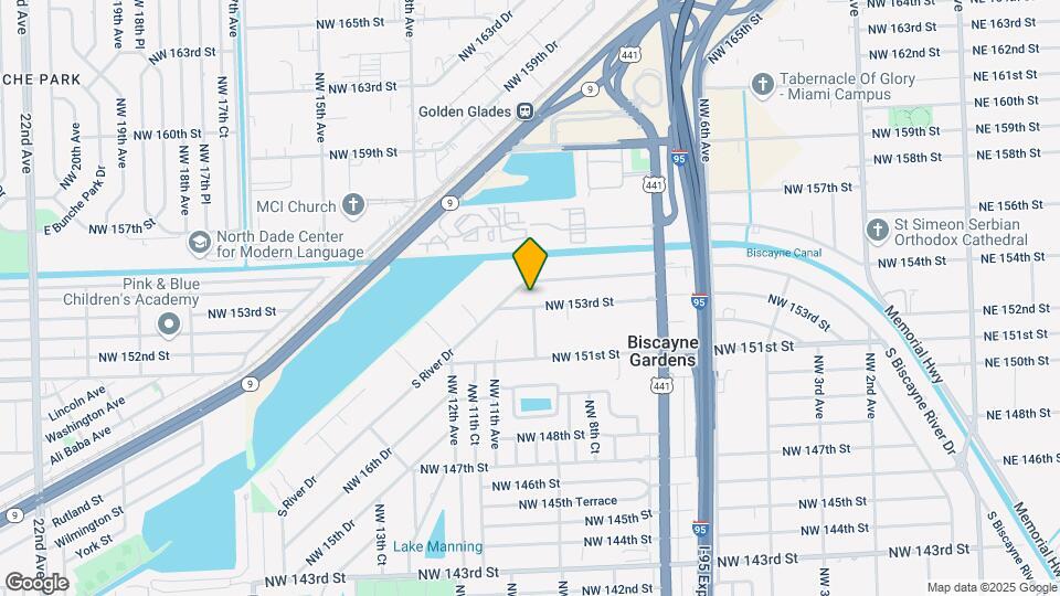 1055 NW 153rd St Map and Location Details