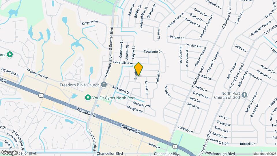 4565 Hartsook Ave Map and Location Details