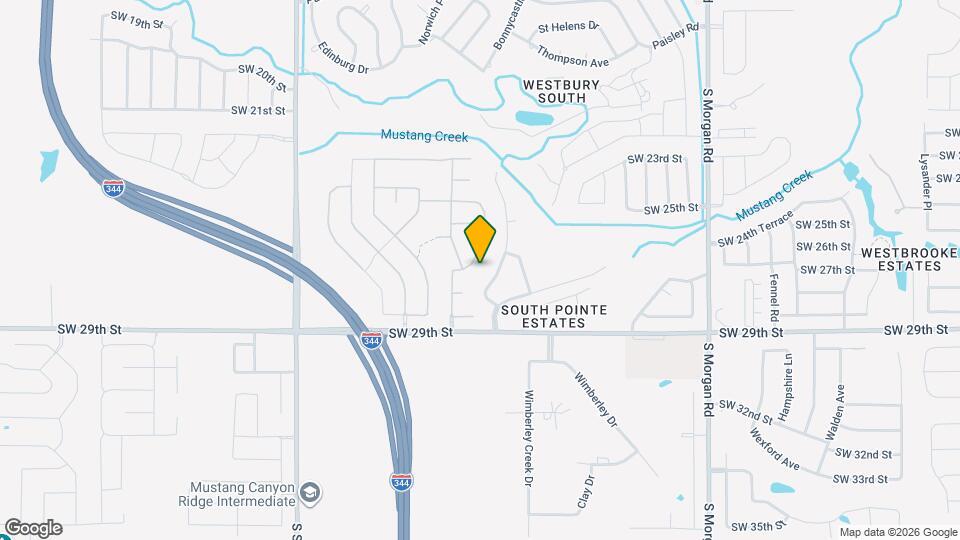 2724 Busheywood Dr Mapa y Detalles de la Ubicación