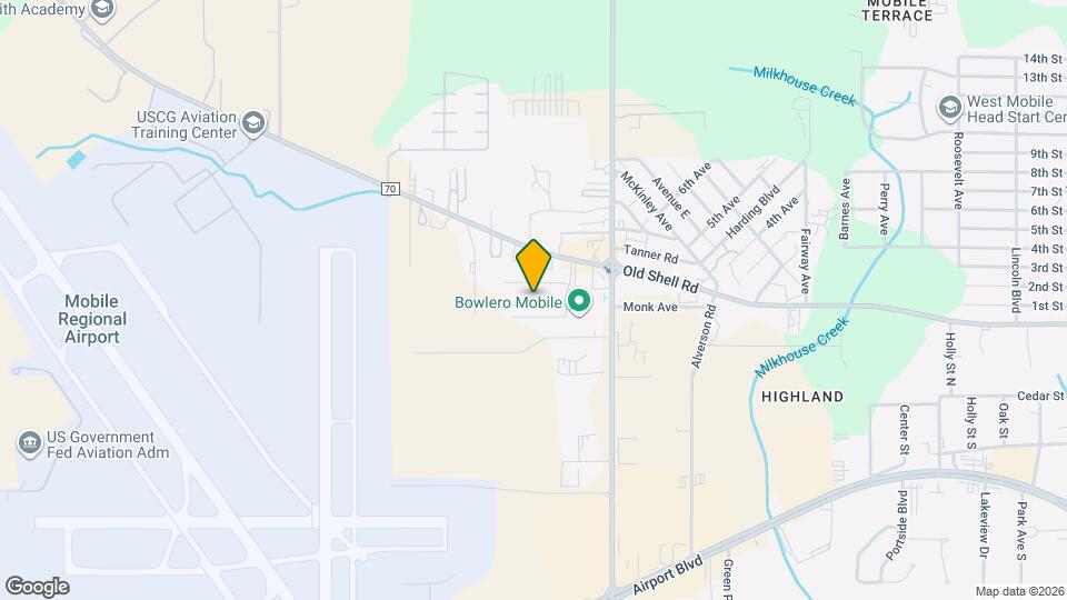 7912 Park Pl Dr S Map and Location Details