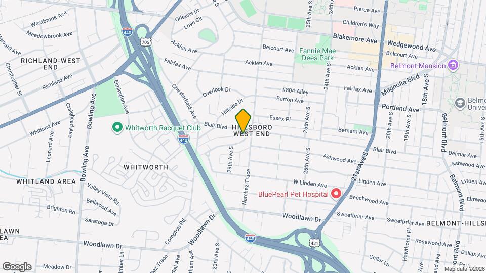 2802 Westmoreland Dr Mapa y Detalles de la Ubicación