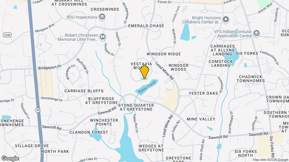 921 Vestavia Woods Dr Map and Location Details