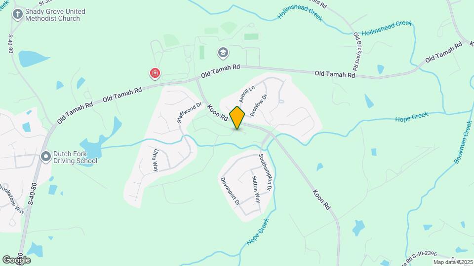 576 Glenmanor Dr Map and Location Details