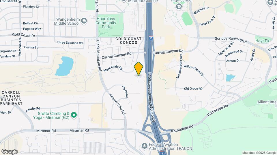 9771 Mesa Springs Way Map and Location Details