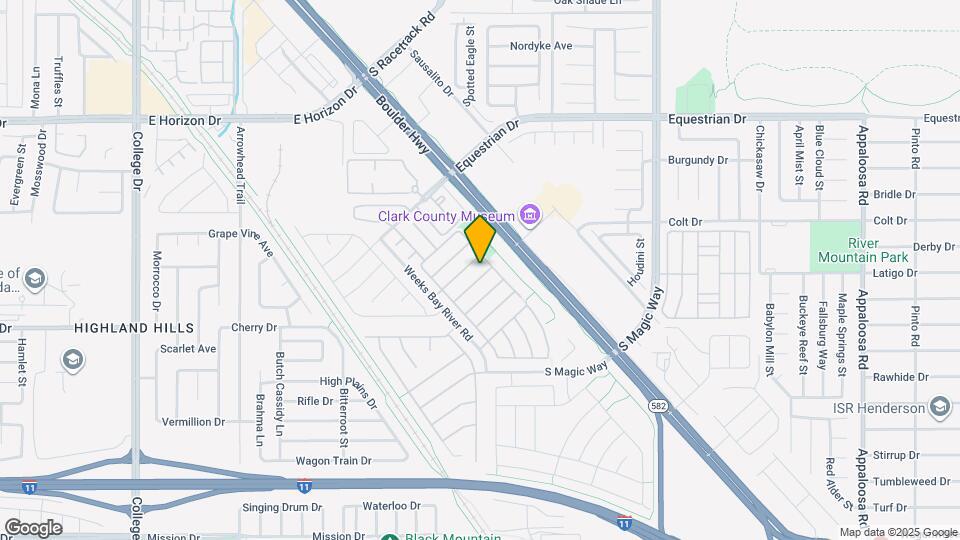 1022 Pecos River Ave Map and Location Details