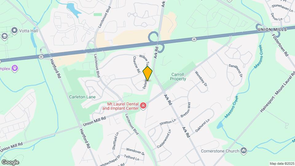 330B Delancey Pl Map and Location Details