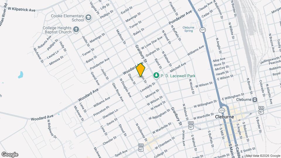 704 Williams Ave Mapa y Detalles de la Ubicación