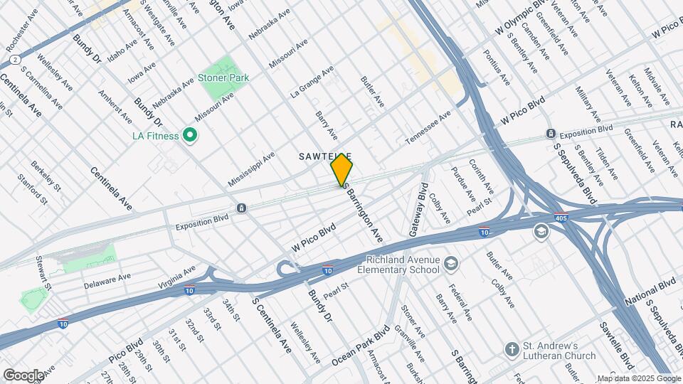 11708 Exposition Blvd Mapa y Detalles de la Ubicación