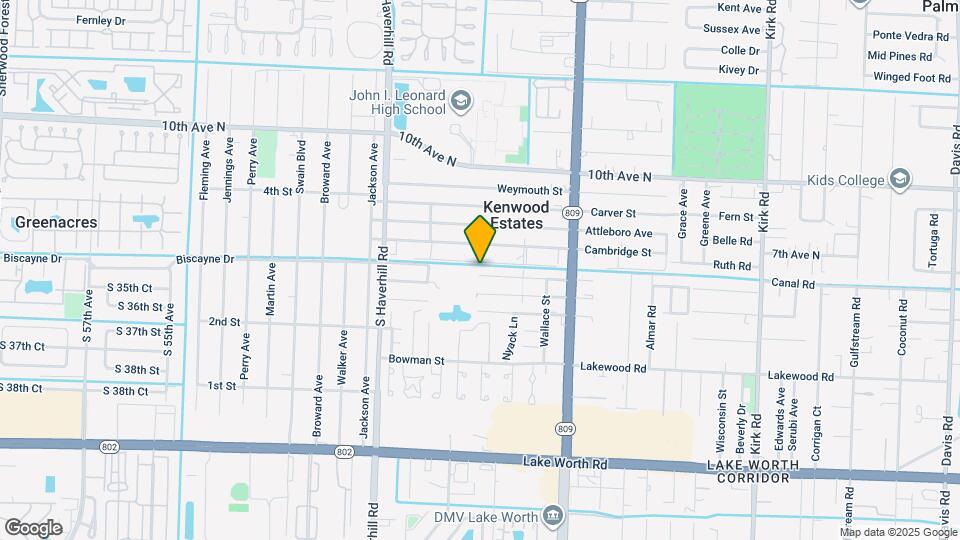 4743 Clemens St Map and Location Details