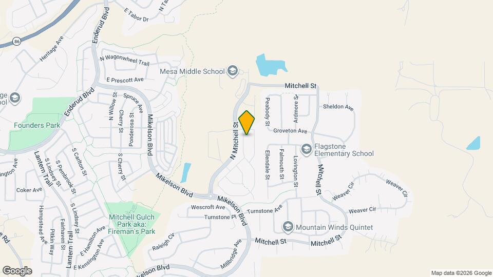 46 S Edge Cliff St Mapa y Detalles de la Ubicación