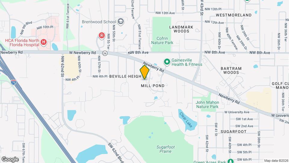 350 NW 50th Blvd Map and Location Details