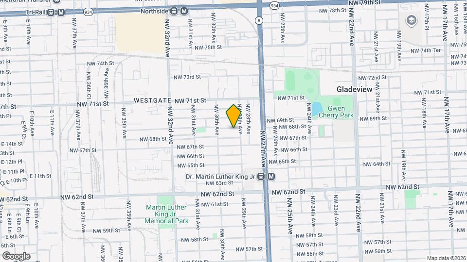 2920 NW 69th St Map and Location Details