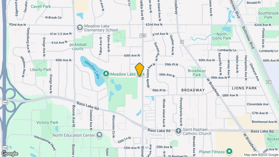 5853 Winnetka Ave N, Unit 5853 Winnetka Ave N Mapa y Detalles de la Ubicación