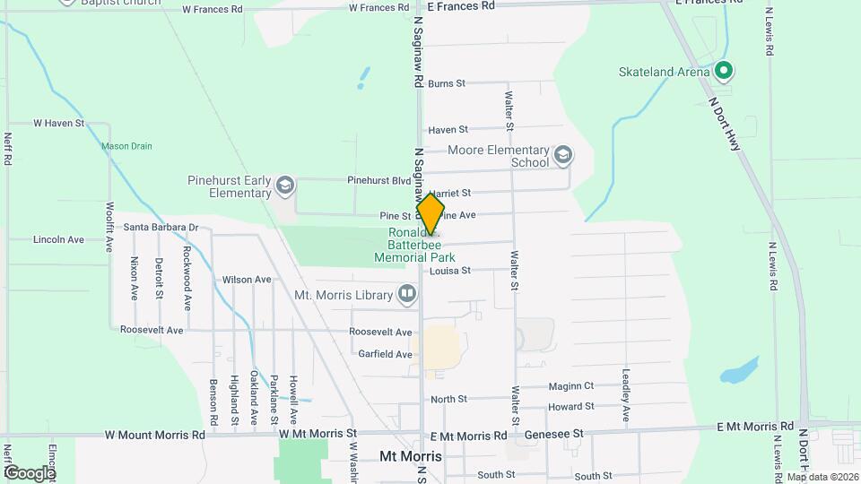 12710 Saginaw St Mapa y Detalles de la Ubicación