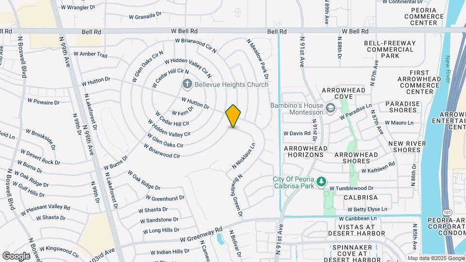 16030 N Nicklaus Ln Map and Location Details