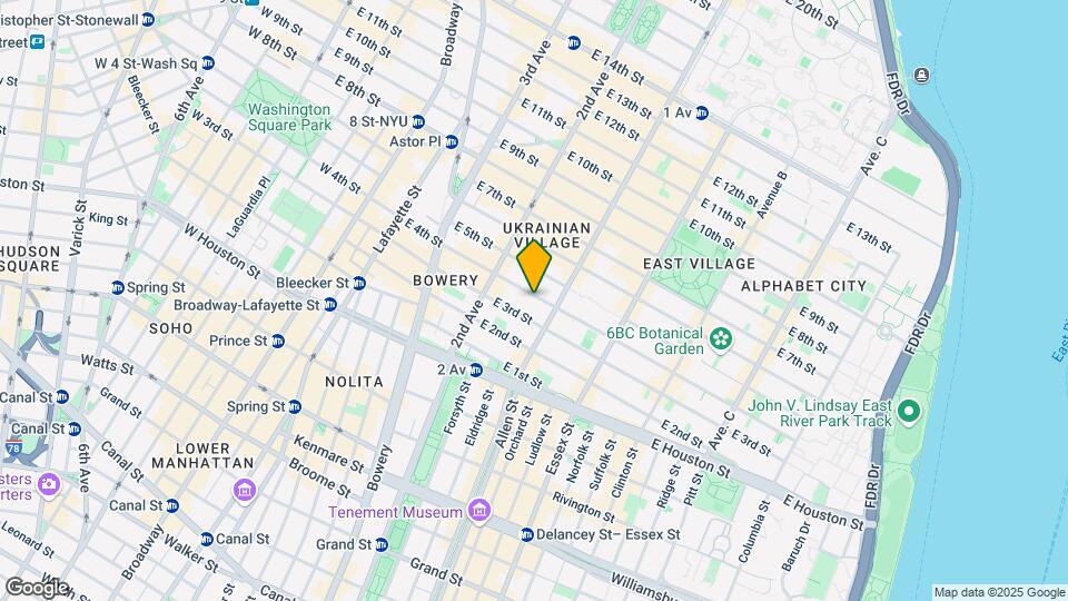 120 E 4th St Mapa y Detalles de la Ubicación