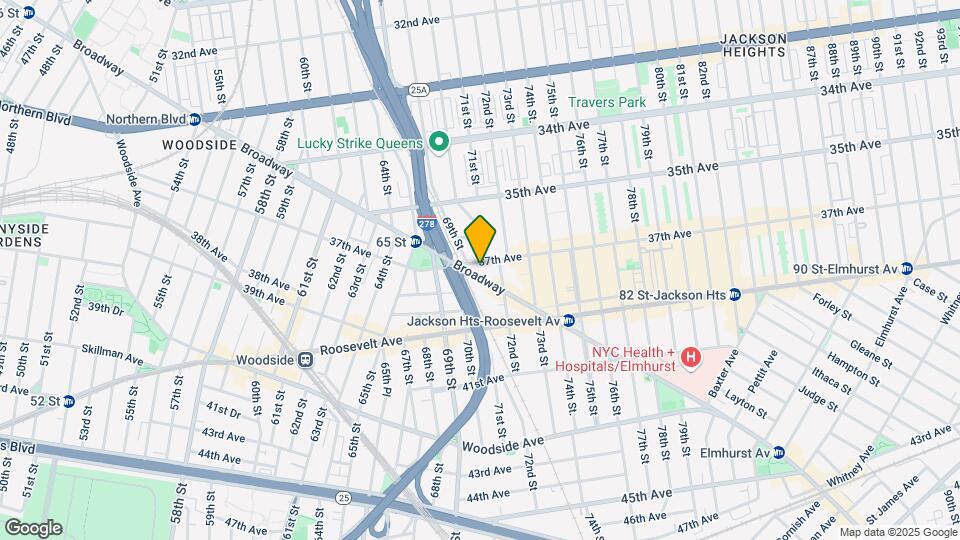 70-35 Broadway Mapa y Detalles de la Ubicación