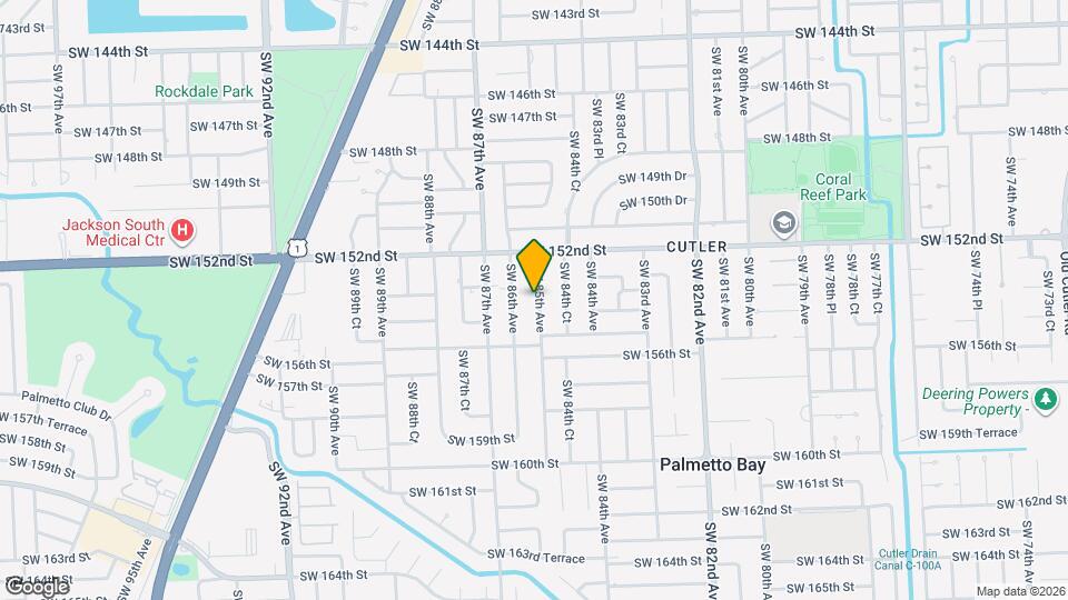 15340 SW 85th Ave Map and Location Details