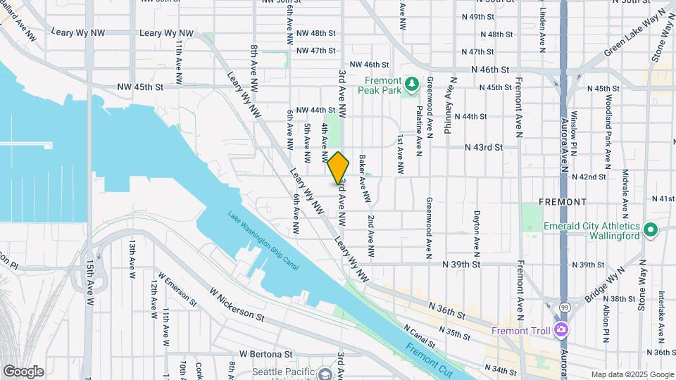 4105 3rd Ave NW Map and Location Details