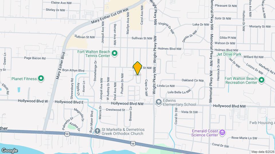 366 Canterbury Cir NW Map and Location Details